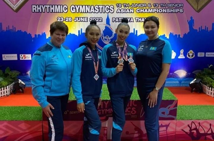 Қазақстандық гимнастшылар Азия чемпионатында жүлдегер атанды