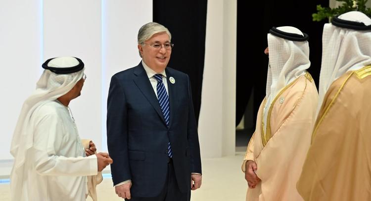 Тоқаев принял участие в церемонии открытия саммита «Неделя устойчивого развития Абу-Даби»