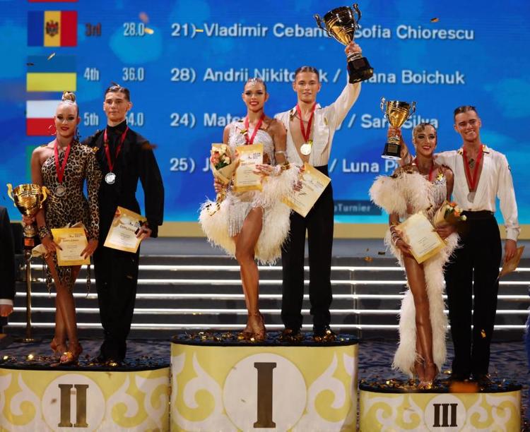 Астаналық жұп би сайысында әлем чемпионы атанды