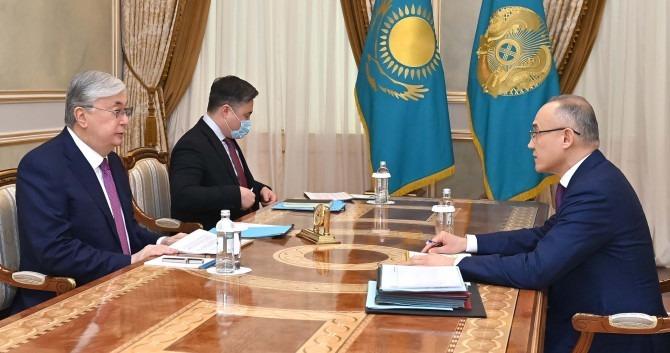 Токаев принял председателя Национального банка