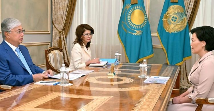 Мемлекет басшысы Светлана Жақыпованы қабылдады