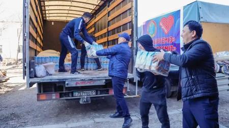 Астаналықтар тасқын аймағына тағы 1 мың тоннаға жуық гуманитарлық көмек жіберді