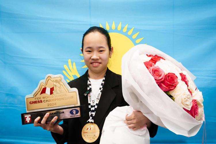 Айару Алтынбек классикалық шахматтан оқушылар арасында әлем чемпионы атанды