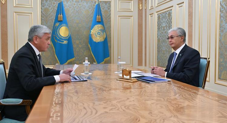 Мемлекет басшысы Қарағанды облысының әкімін қабылдады
