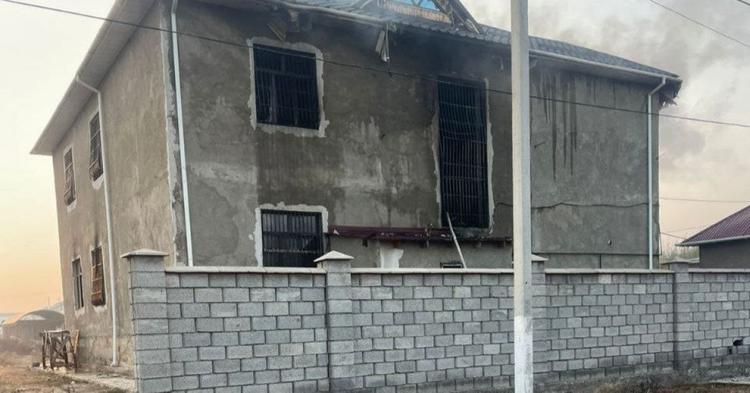 Өрттен қаза тапқан отбасына көмек көрсетіледі