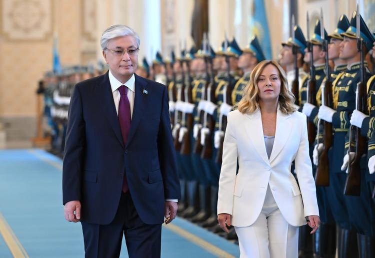 Елімізге Италия Премьер-министрі Джорджа Мелони келді