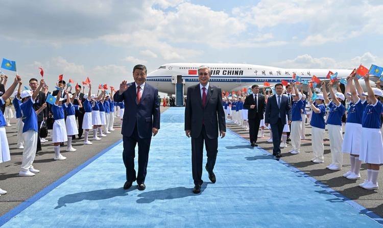 ҚХР Төрағасы Си Цзиньпин Астанаға келді