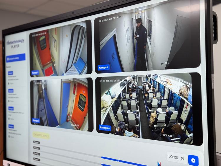 Жыл соңына дейін барлық пойызға бейнекамералар орнатылады