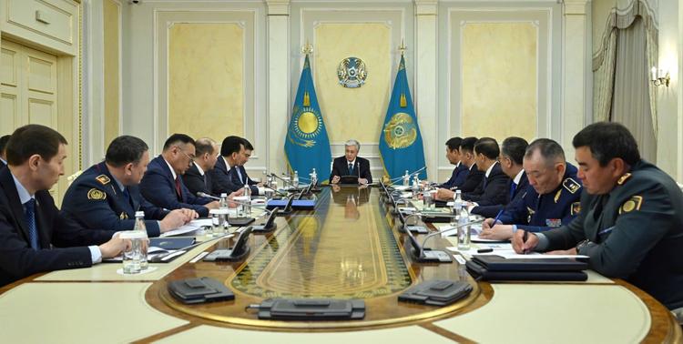 Президент төрағалығымен Қауіпсіздік Кеңесінің отырысы өтті