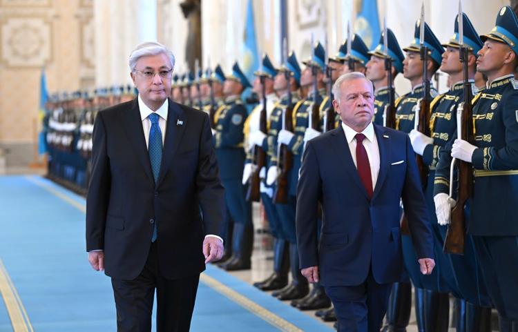 Иордания Королі II Абдалла бен әл-Хусейн Астанаға сапармен келді