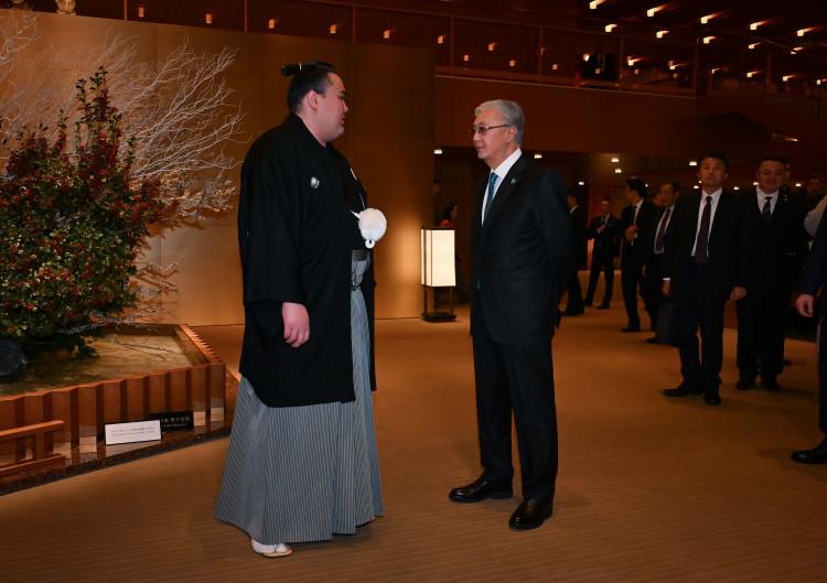 Президент Қасым-Жомарт Тоқаев сумошы Ерсін Балтағұлмен кездесті