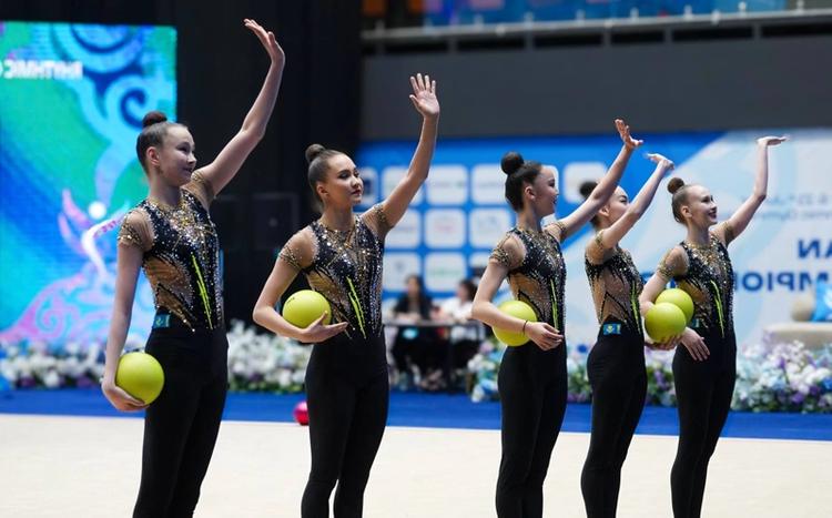 Қазақстан құрамасы көркем гимнастикадан Азия чемпионатында тағы бір күміс алды