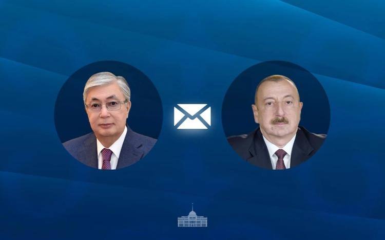 Қасым-Жомарт Тоқаев Әзербайжан Президентін Тәуелсіздік күнімен құттықтады