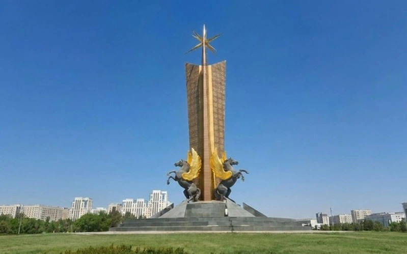 Монумент «Астана жұлдызы» закроют на реставрацию до 15 августа